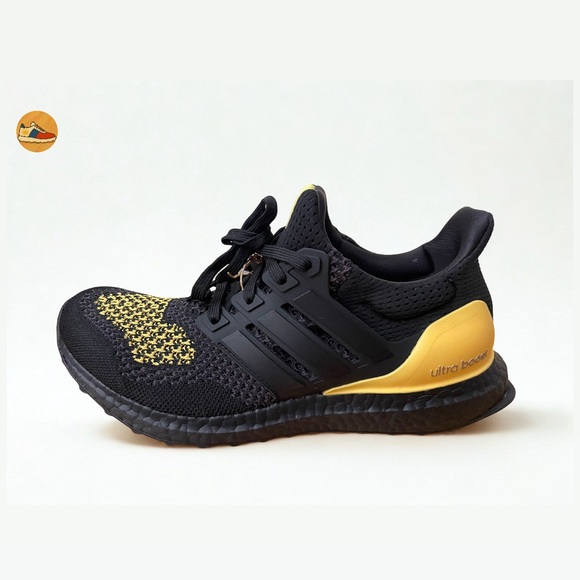 Size 7.5 - Adidas Ultra Boost 1.0 Running Black Spark Men's JQ2273 BRAND NEW - Picture 1 of 8